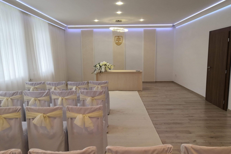 Poproc_nová sobášna miestnosť Poproč Poproč