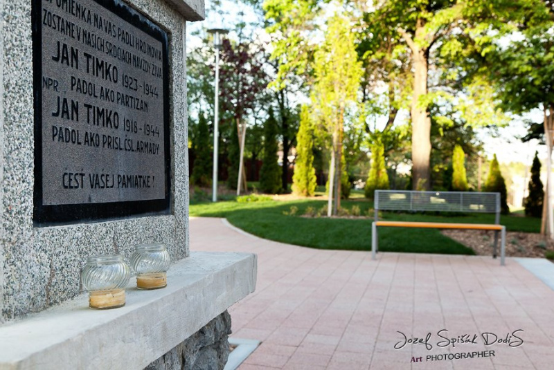 Poproč_pamätník padlých SNP Poproč Poproč